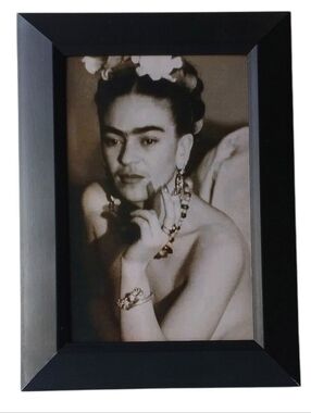 Frida Kahlo Mexican painter art Fem  contemporary home decor frame photo print